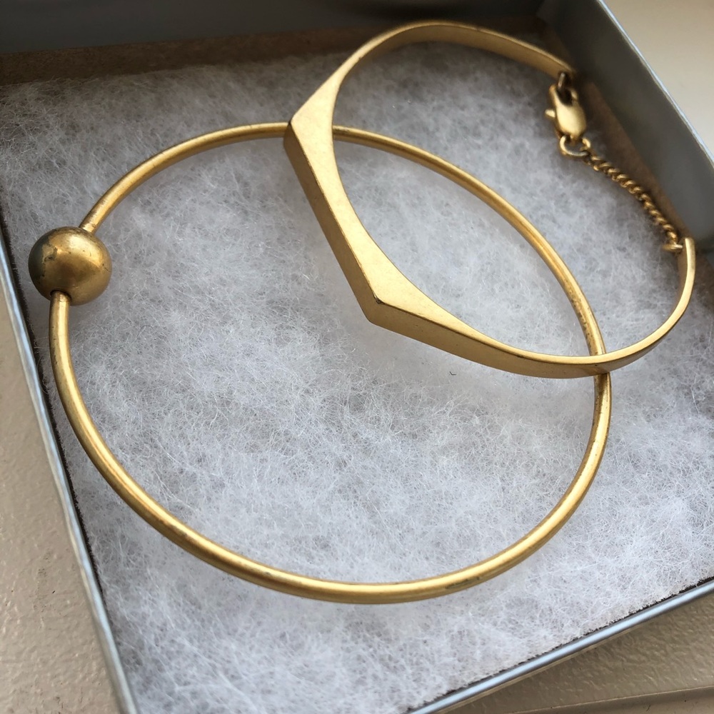 Madewell Gold Bracelet Set
